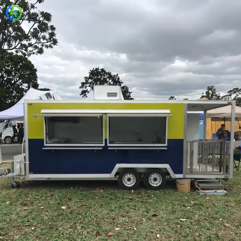 Street Food Snacks - Food Truck Personalizzato per Caffè, Snack