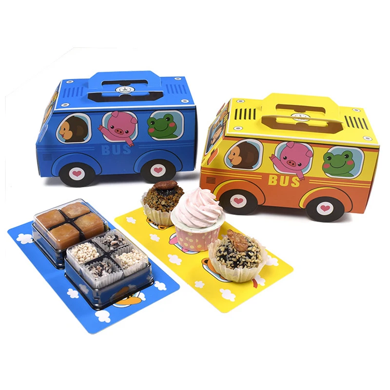 Food Snacks Gifts - 6PCS Confezione regalo Maniglia per imballaggio