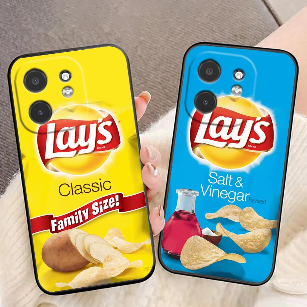 Logo Food Snack - Cover per telefono a tema patatine