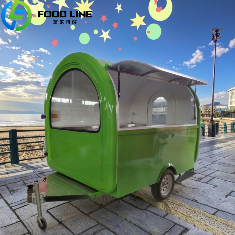 Street Food Snacks - Mini ristorante mobile personalizzato, chiosco per