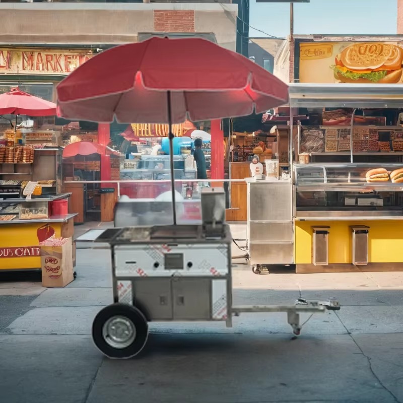 Carrello Compatto Mobile per S - Street Food Snacks recensione e prezzo