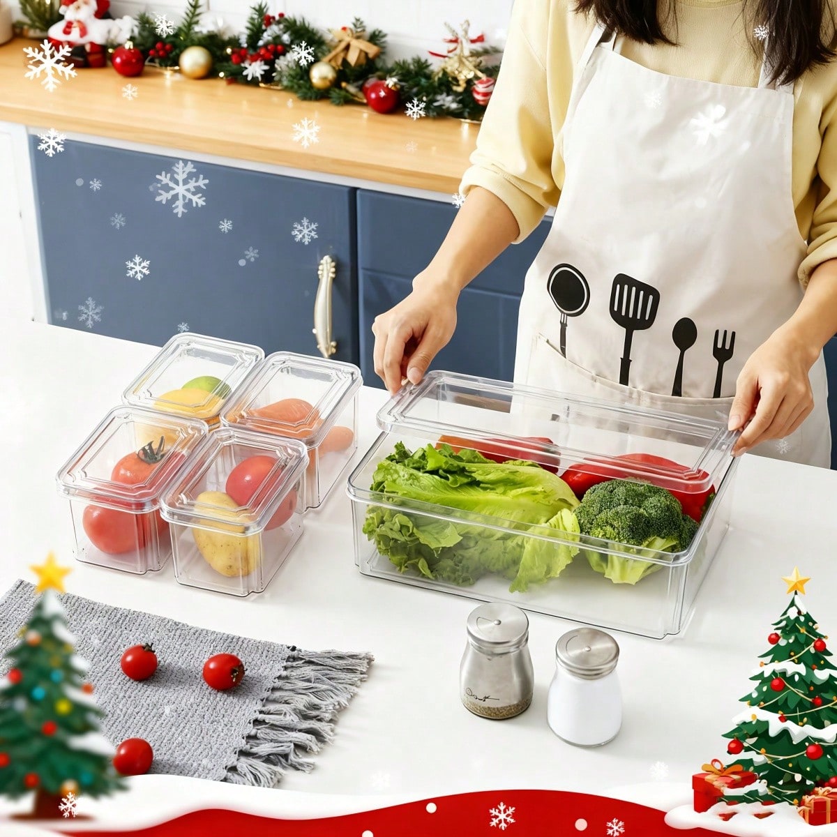 Set di 7/14 Contenitori Impila - Food Snacks Gifts recensione e prezzo