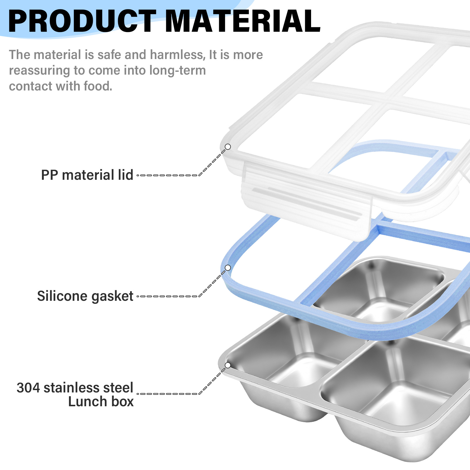 Set di 2 Contenitori per Snack - Food Prep Snacks recensione e prezzo