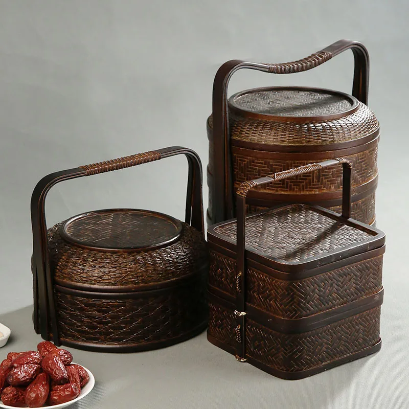 Cesto da Picnic in Bambù con C - Food Snacks Hamper recensione e prezzo