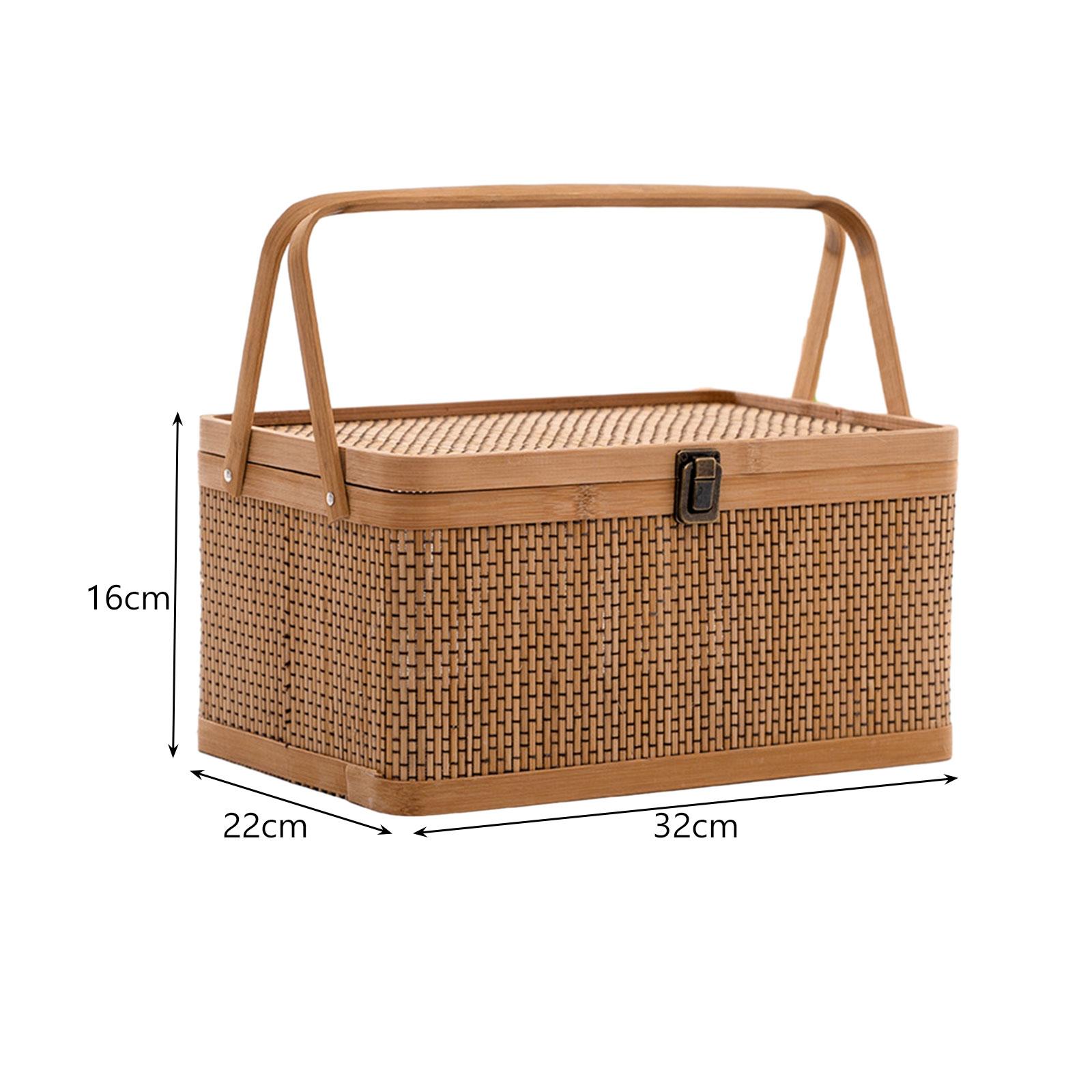 Cesto da Picnic in Bambù Artig - Food Snacks Hamper recensione e prezzo