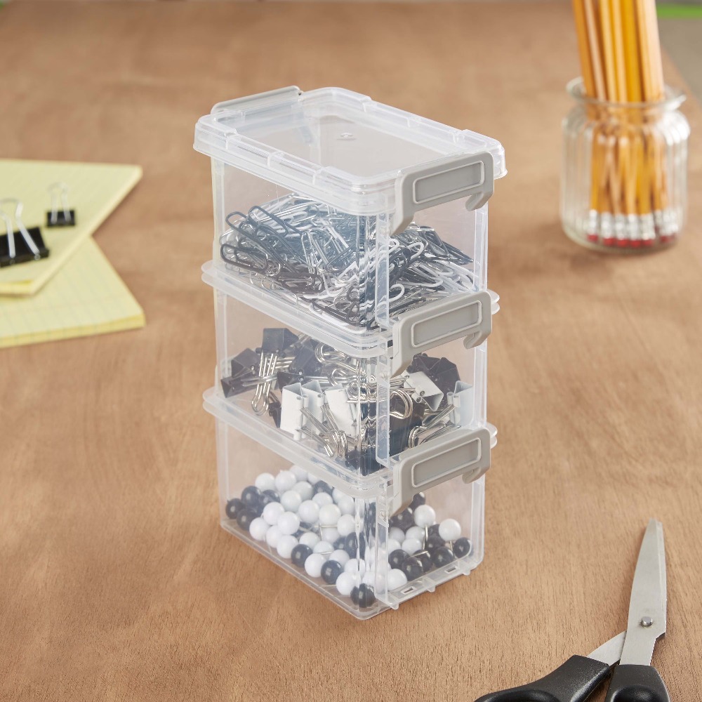 Set di 4 Contenitori Impilabil - Snacks Food Labels recensione e prezzo