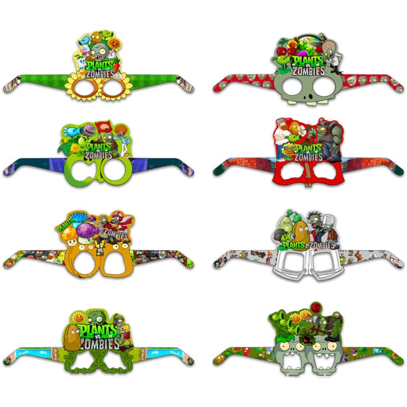 8 pezzi Pianta contro. Decoraz - Zombie Snacks recensione e prezzo