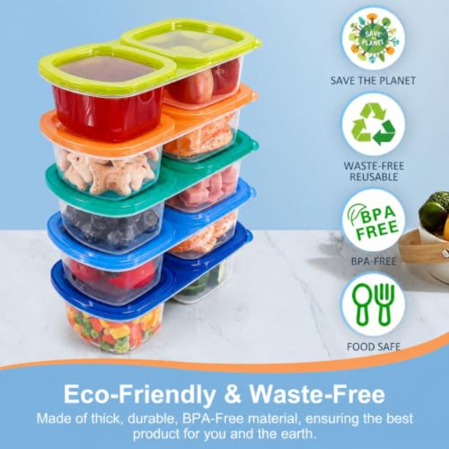 Confezione da 5 contenitori ri - Food Prep Snacks recensione e prezzo