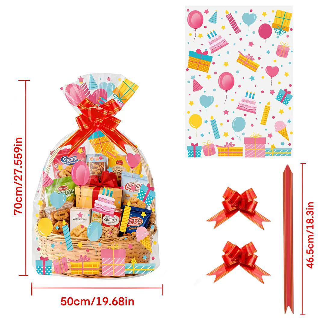 20 Sacchetti Regalo Trasparent - Food Snacks Hamper recensione e prezzo