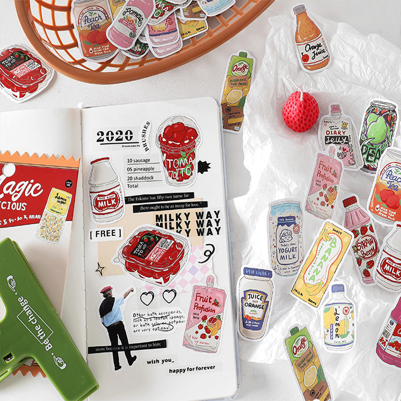 Adesivi Carini a Tema Cibo, Et - Snacks Food Labels recensione e prezzo
