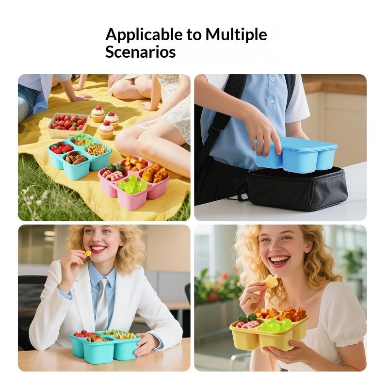 Contenitore per snack in silic - Food Snacks For School recensione e prezzo