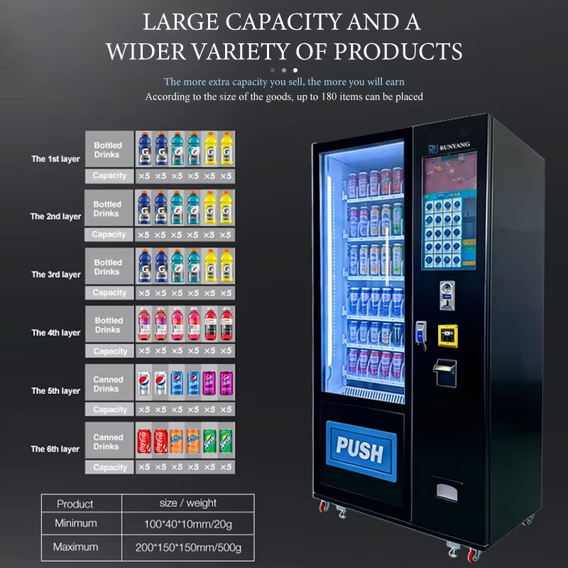 Distributore Automatico RUNYAN - Logo Food Snack recensione e prezzo